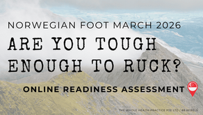 Are You Tough Enough to Ruck? The Norwegian Foot March Readiness Assessment