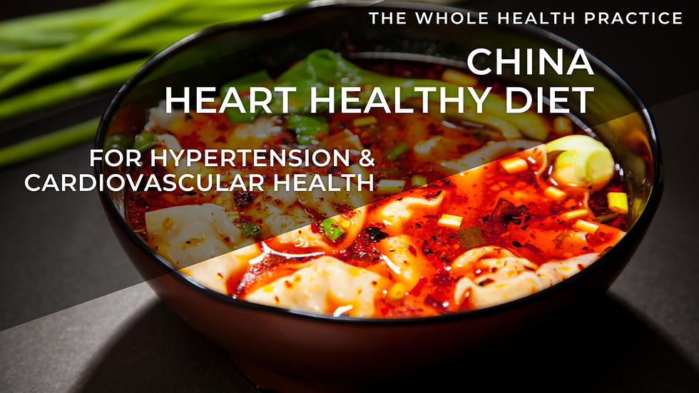 hypertension Chinese food