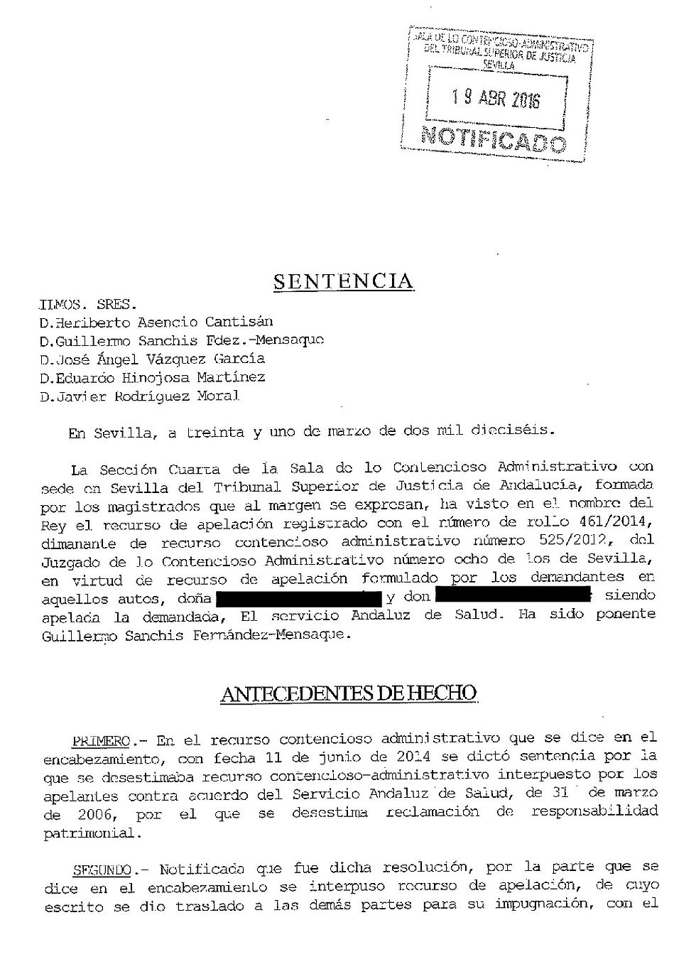 abogados negligencias médicas. Muerte por error diagnóstico