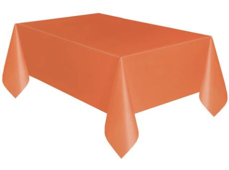TABLE COVER - ORANGE - 137CM X 274CM