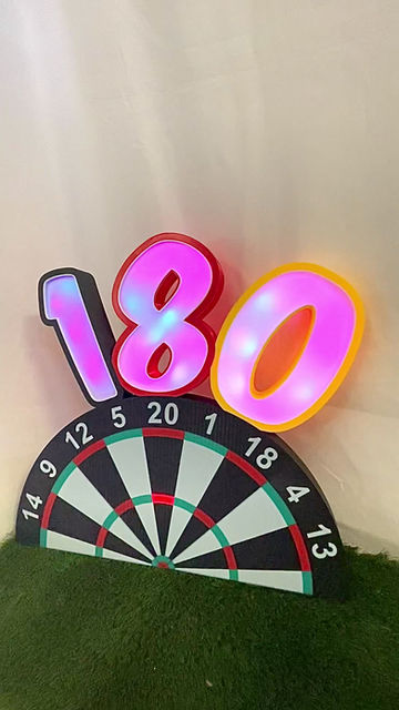 Miniaturbild: Dartslampe 180