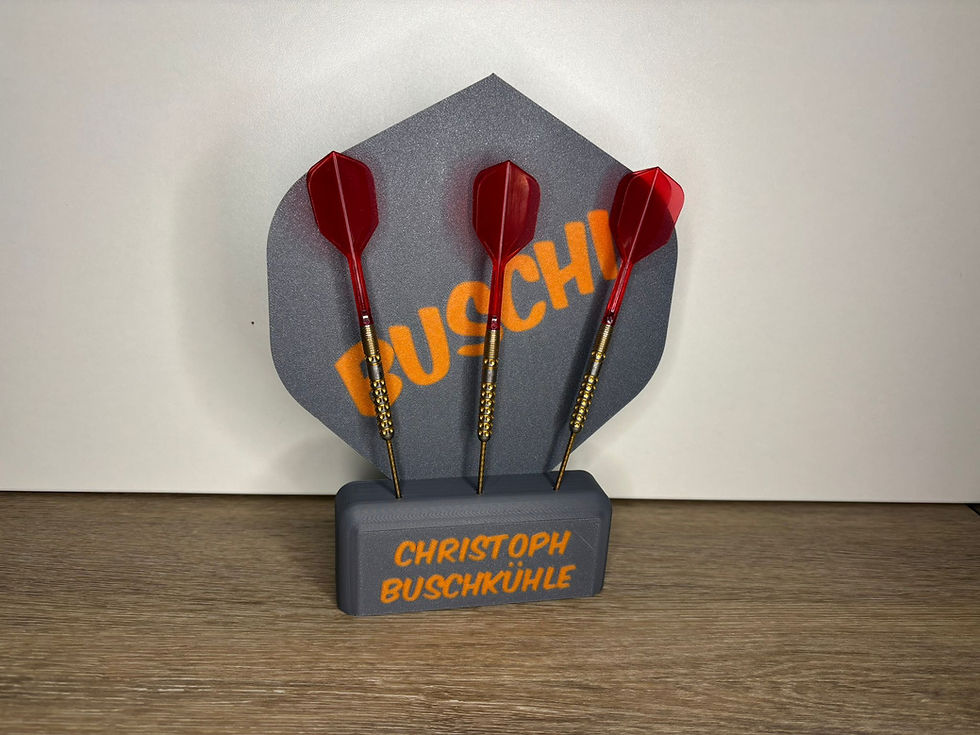 Miniaturbild: Dartständer Flight mit Name