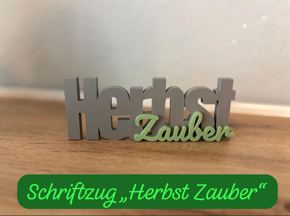 Miniaturbild: Deko Schriftzug Herbstzauber