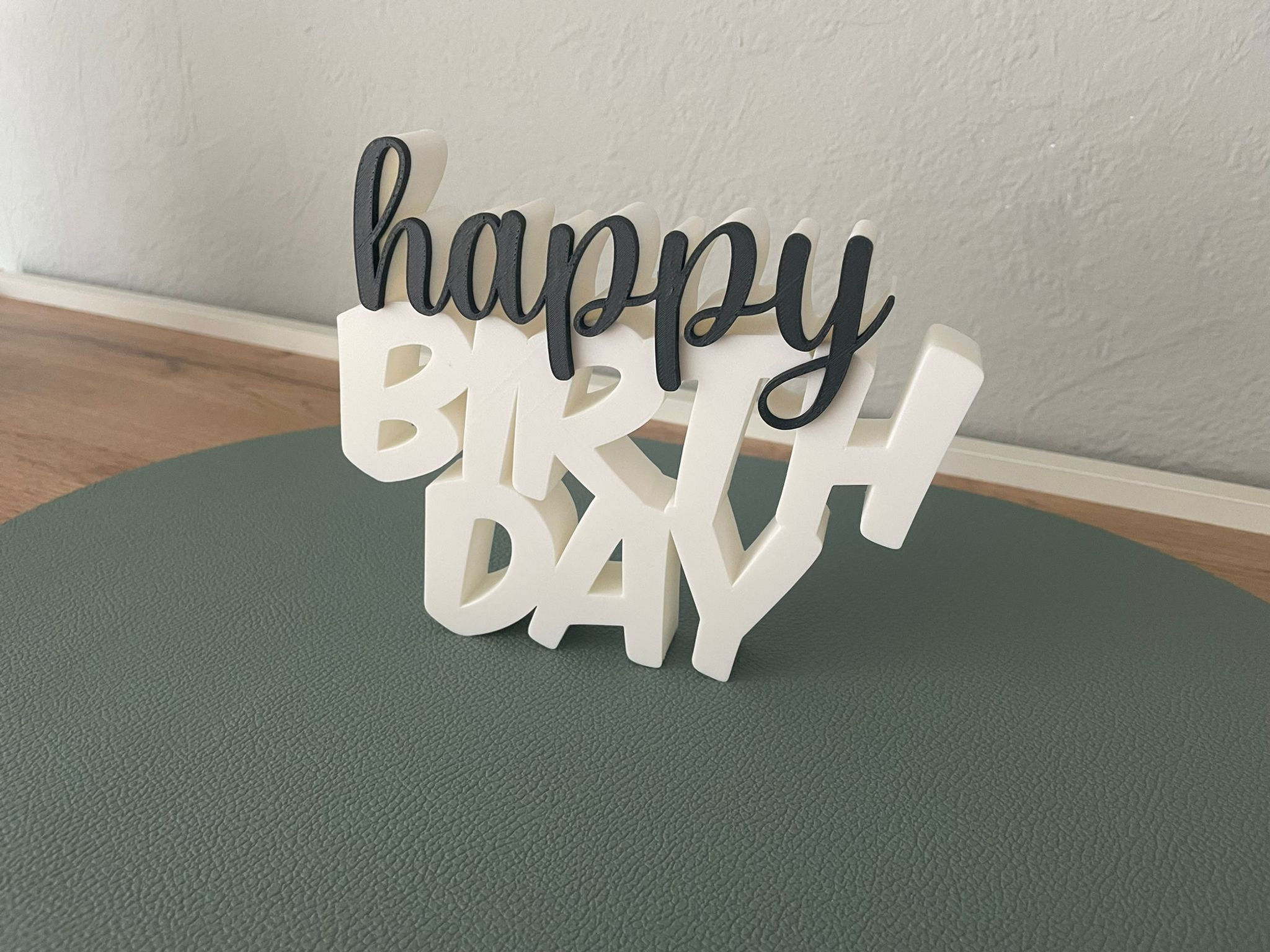 Schriftzug Happy Birthday