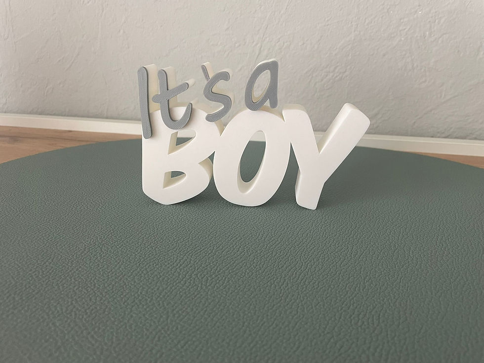 Miniaturbild: Schriftzug it´s a Boy/Girl