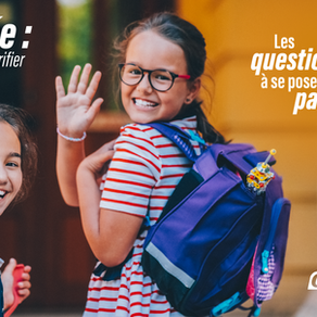 La rentrée, le bon moment pour vérifier la vue des enfants;