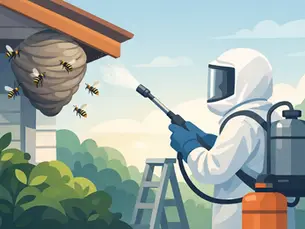 How to Remove a Wasp Nest Safely