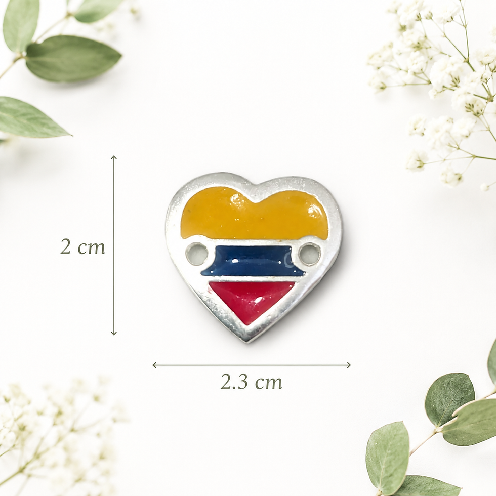 Miniatura: Dije Corazon Bandera