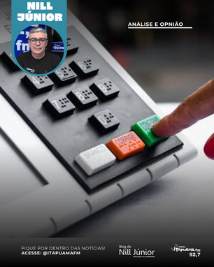 Campanha do TRE quer atualizar e colher biometria dos eleitores. Votar é essencial para a democracia e a cidadania.