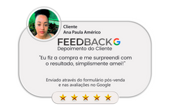 Avaliação 5 Estrelas no Google: Ana Paula Américo – Eternizando em Azulejo