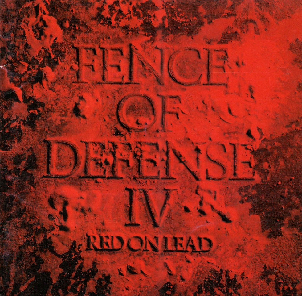 FENCE OF DEFENSE IV RED ON LEAD