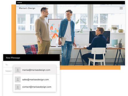 Introduction à l'interface de messagerie Wix pour les professionnels