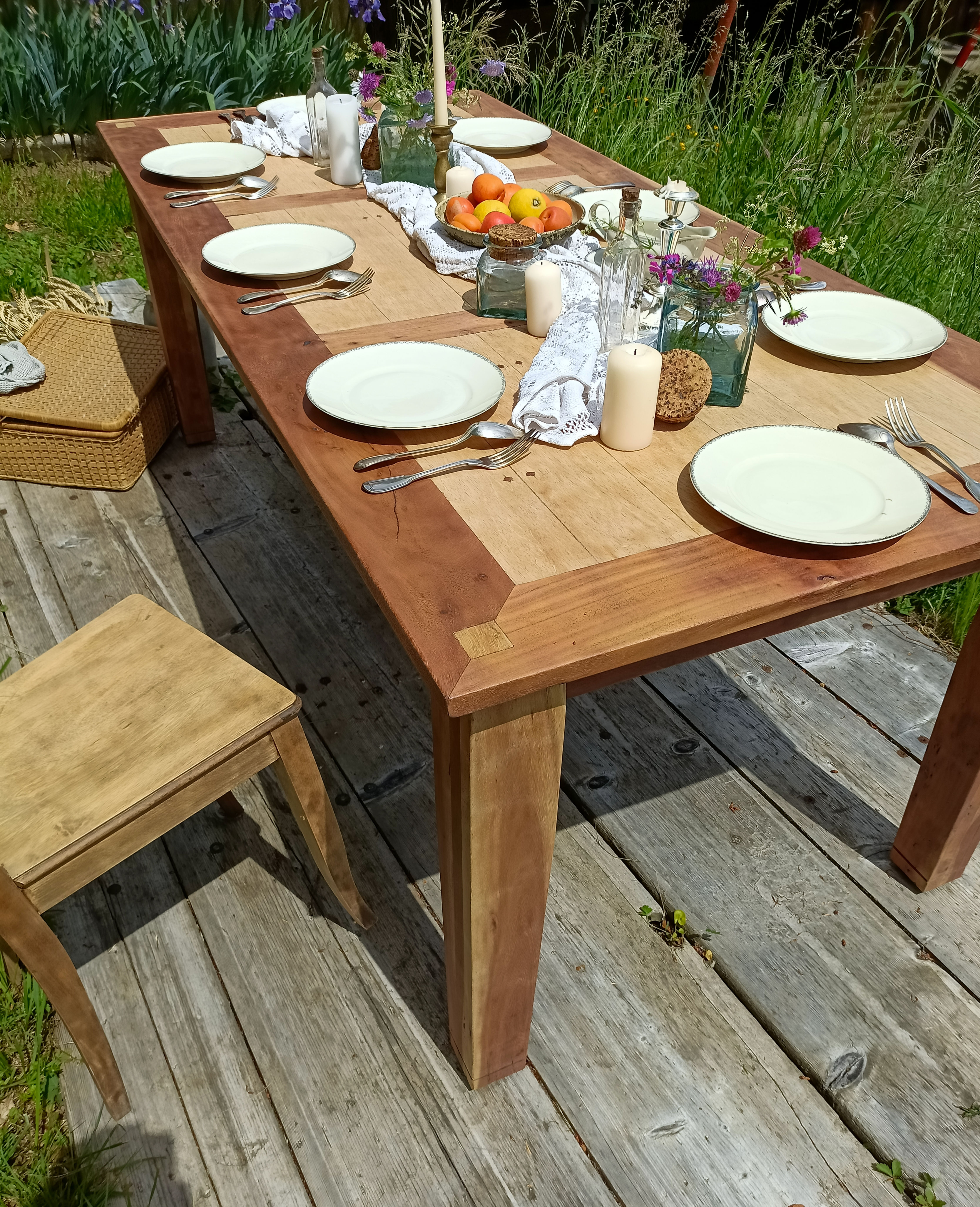 °Jennifer° table noyer massif