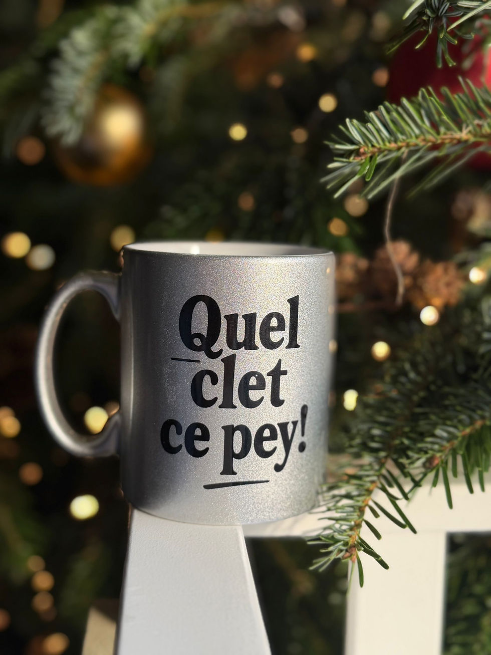 Tasse Quel clet ce pey !