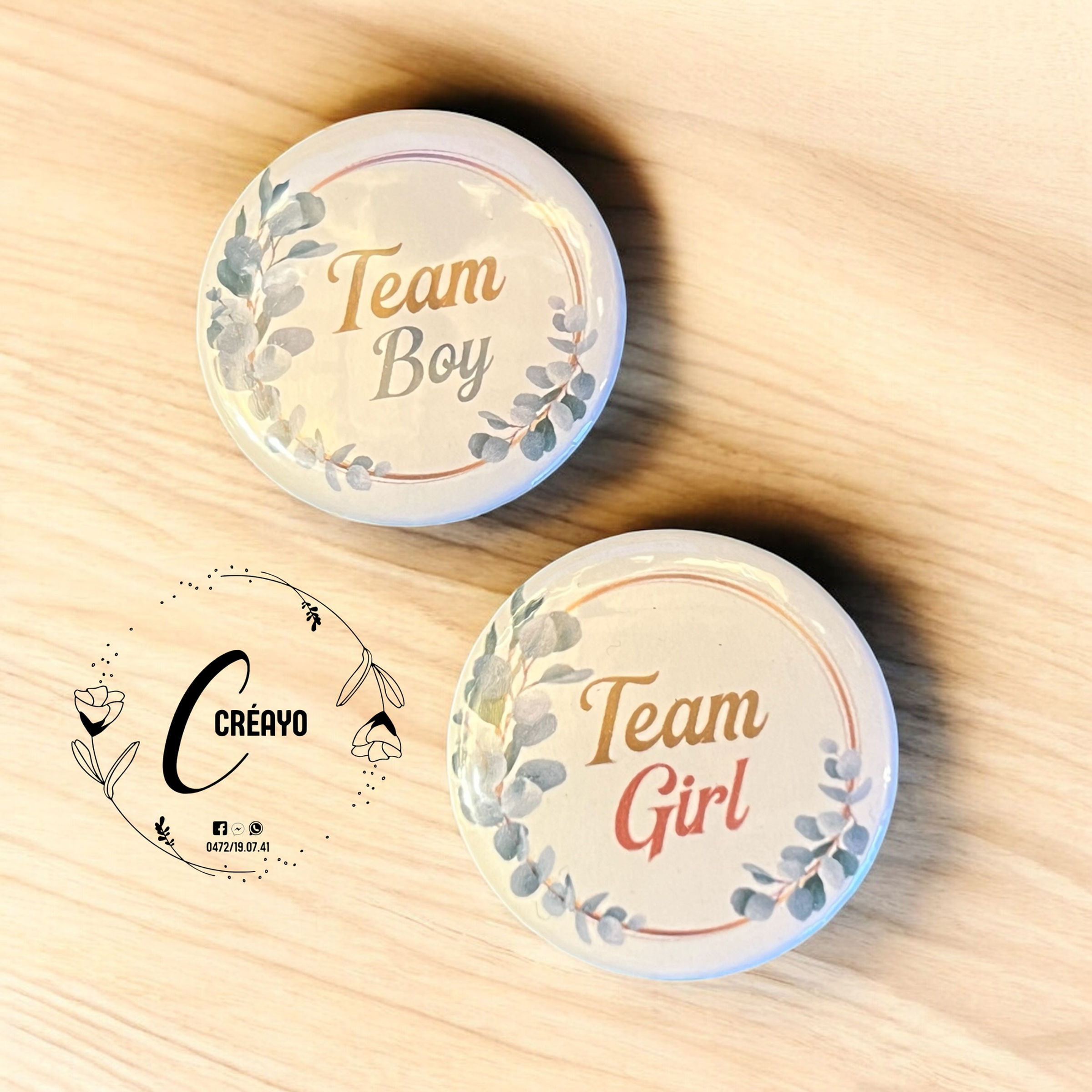 🎉✨ Badges personnalisables disponibles ✨🎉