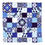 Thumbnail: Tiles Mosaic Spanish Moroccan Cushion Covers - Moorish Arabesque Style Pillow Co