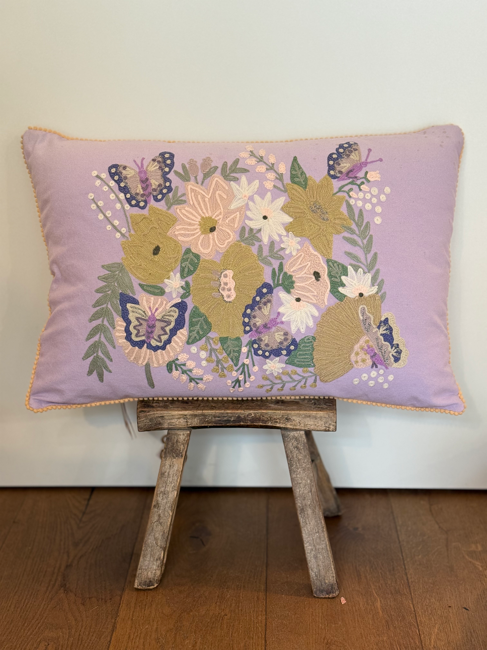 Miniaturbild: Lavender Flower Bouquet Kissen