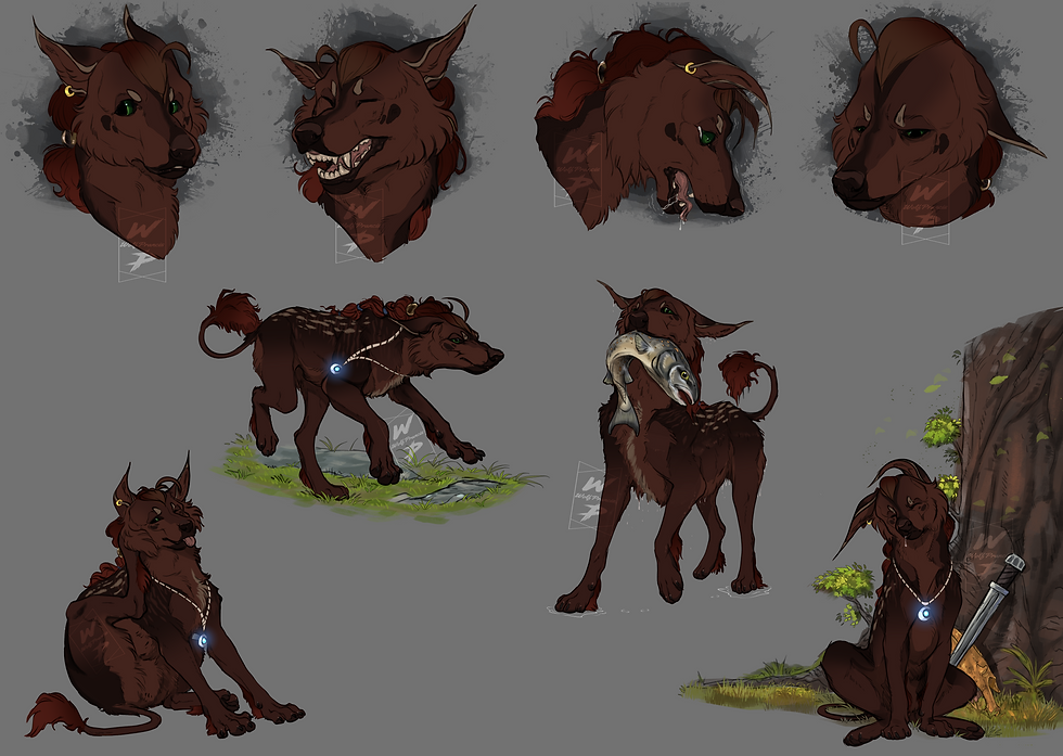 sketch page - heledd