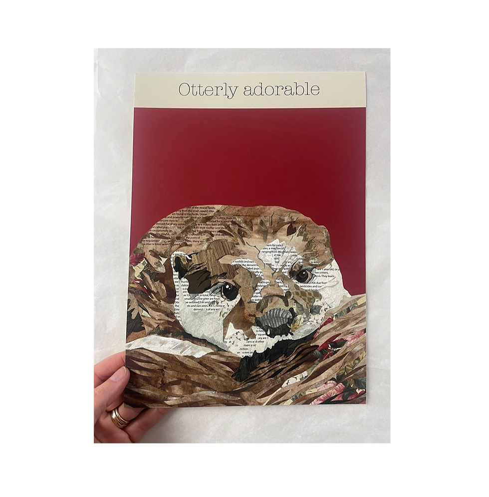 Thumbnail: Playful Otter Art