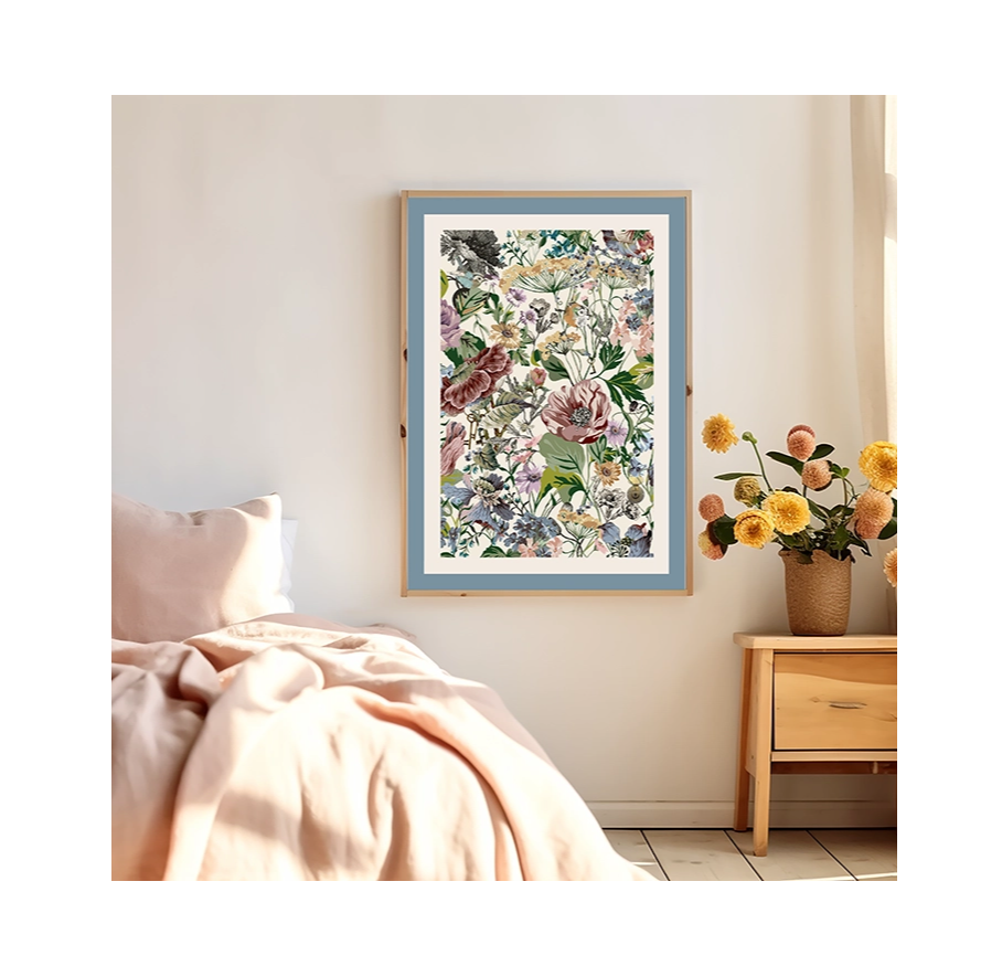 Thumbnail: Floral Collage Art