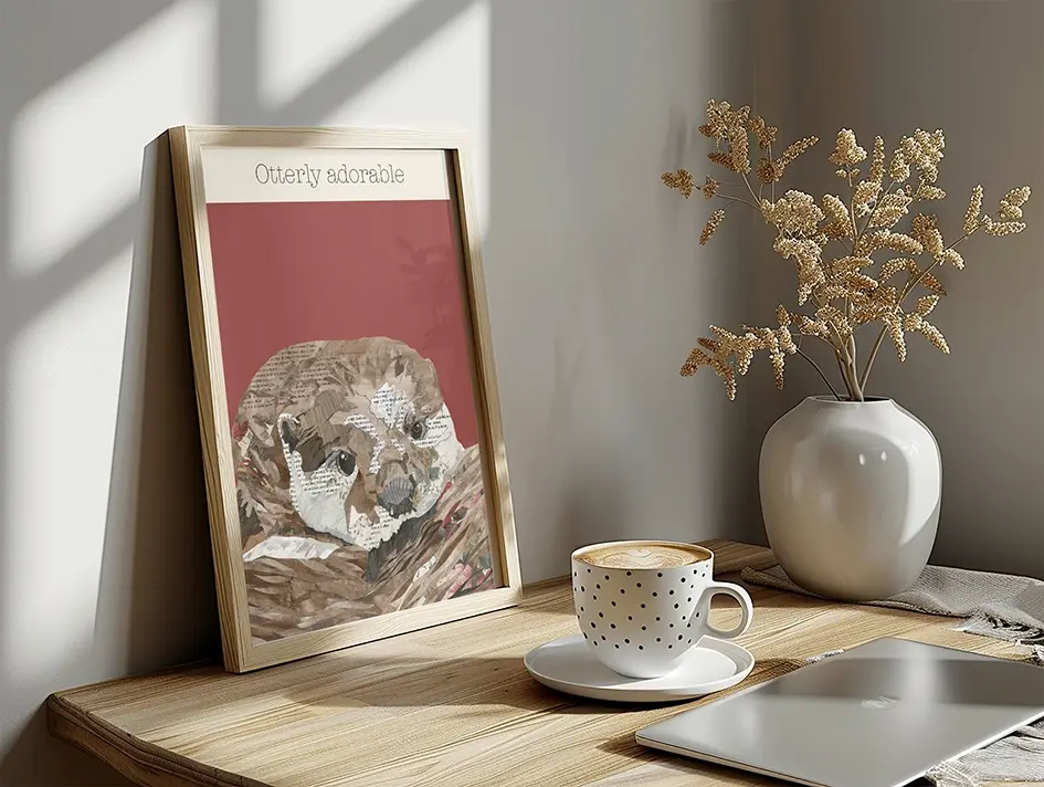 Thumbnail: Playful Otter Art