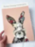 Some bunny loves you A4 art print