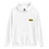 Thumbnail: White hoodie with crown graphic; Apparel with logo design