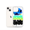 Thumbnail: White iPhone with a skull design and colorful graffiti art background