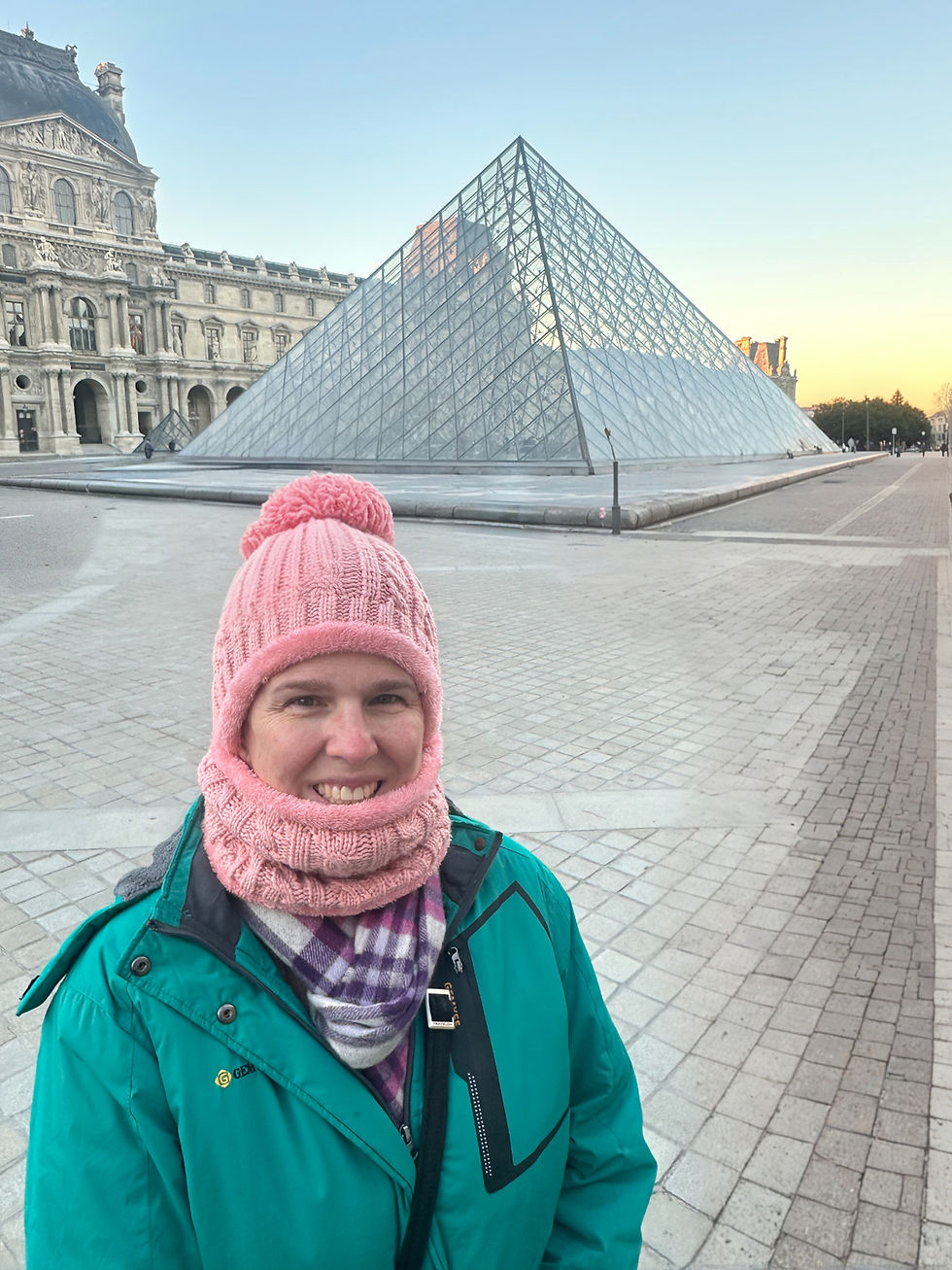 It's Cold in Paris in December