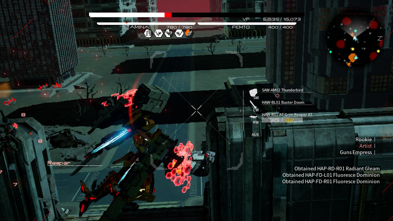 daemon x machina parts daemon x machina parts