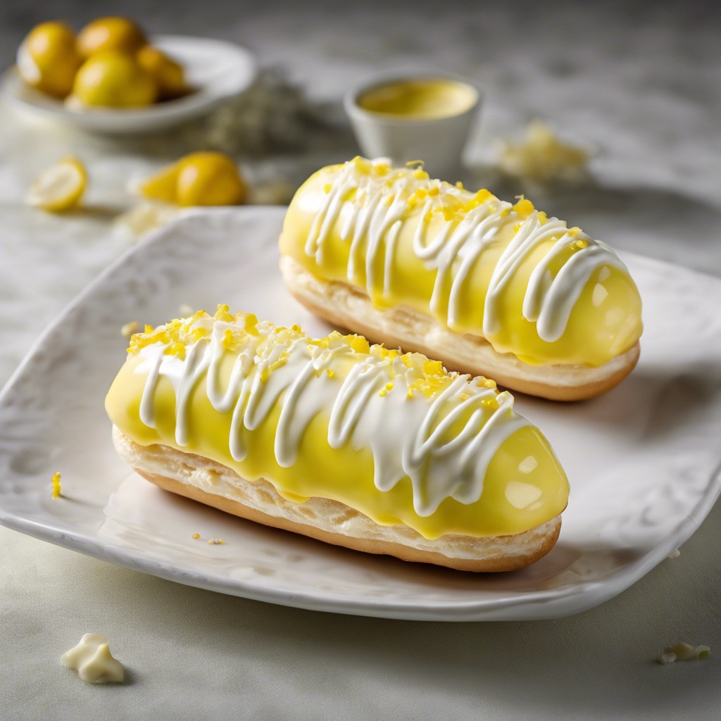 Yuzu Citrus Burst Eclair