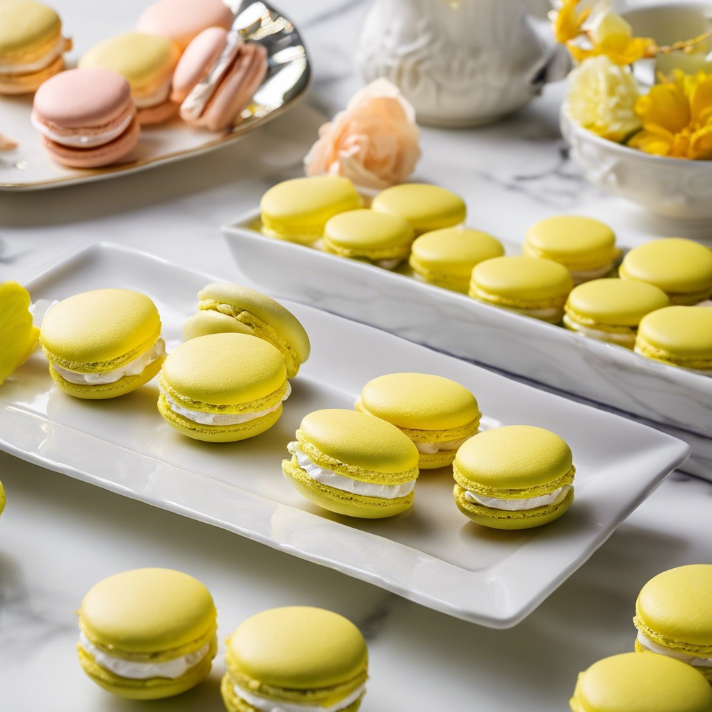 Yuzu Dream Delight Macaron