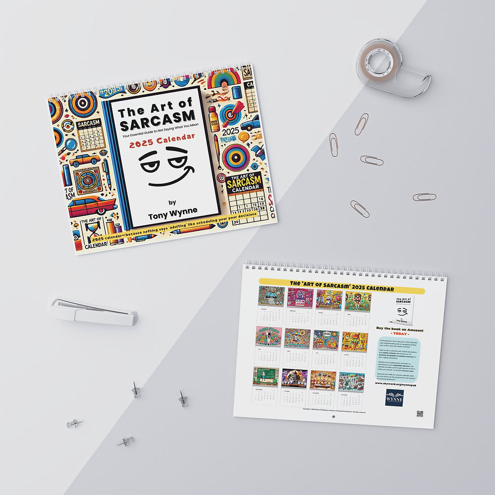 The Art of Sarcasm: 2025 Calendar