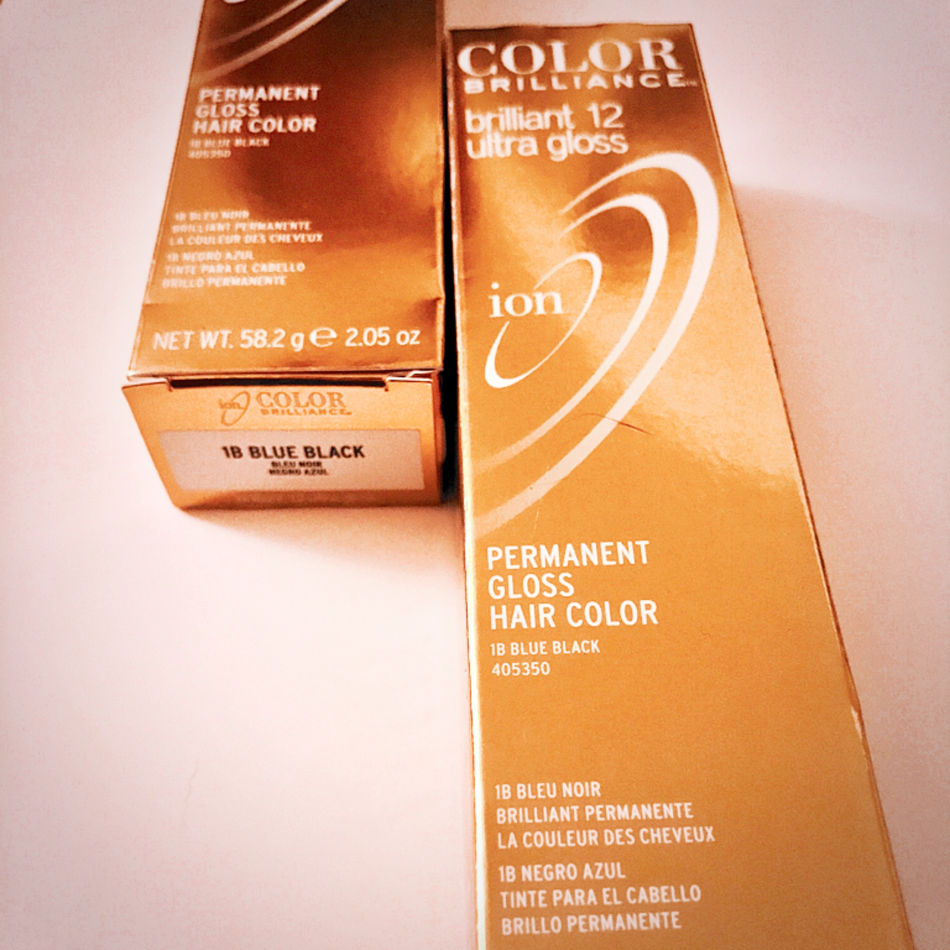 Going from Blonde to Blue Black Hair