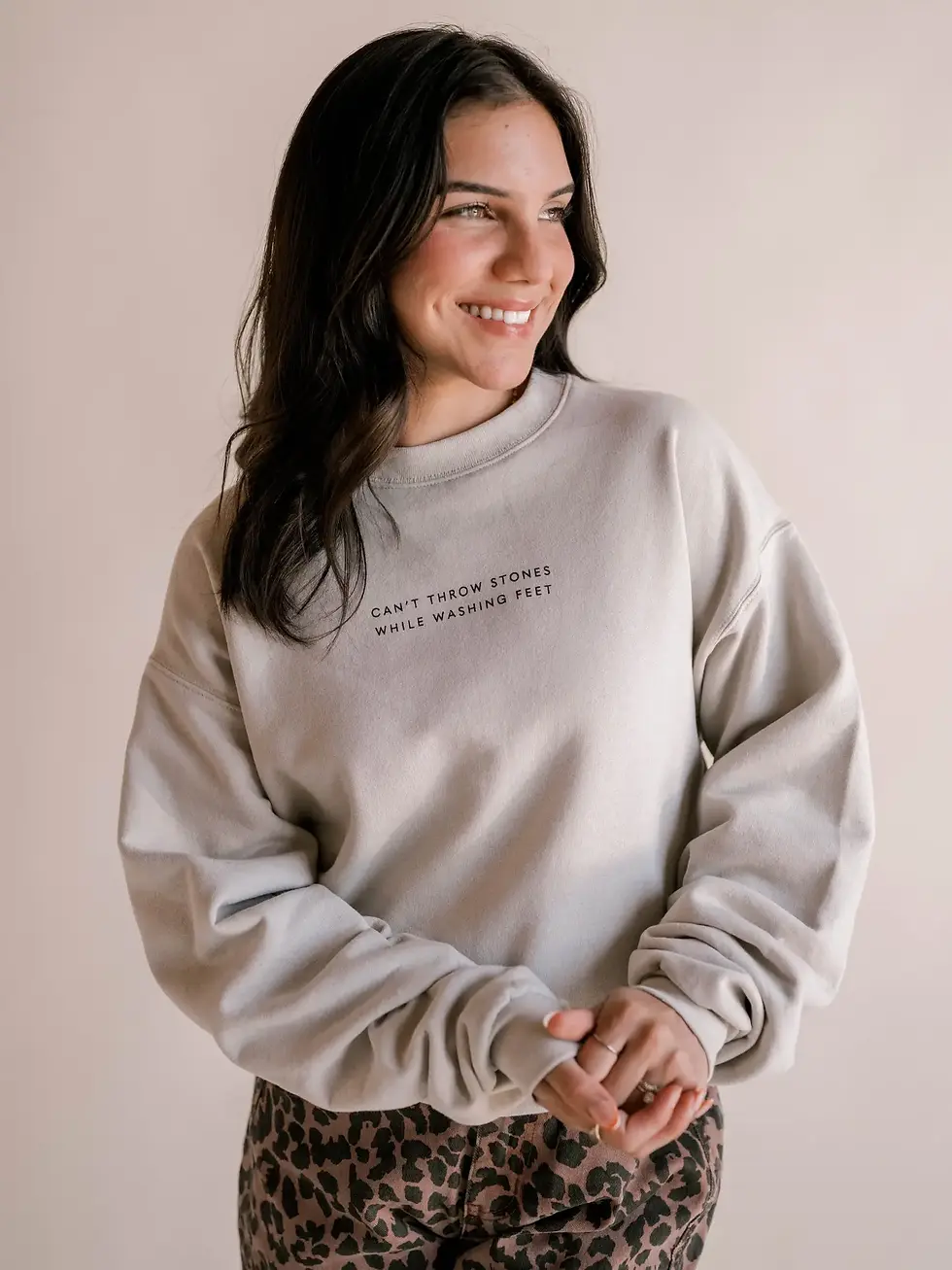 Can't Throw Stones Sweatshirt