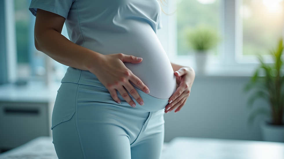 Close-up view of a medical device used for non-invasive fat reduction