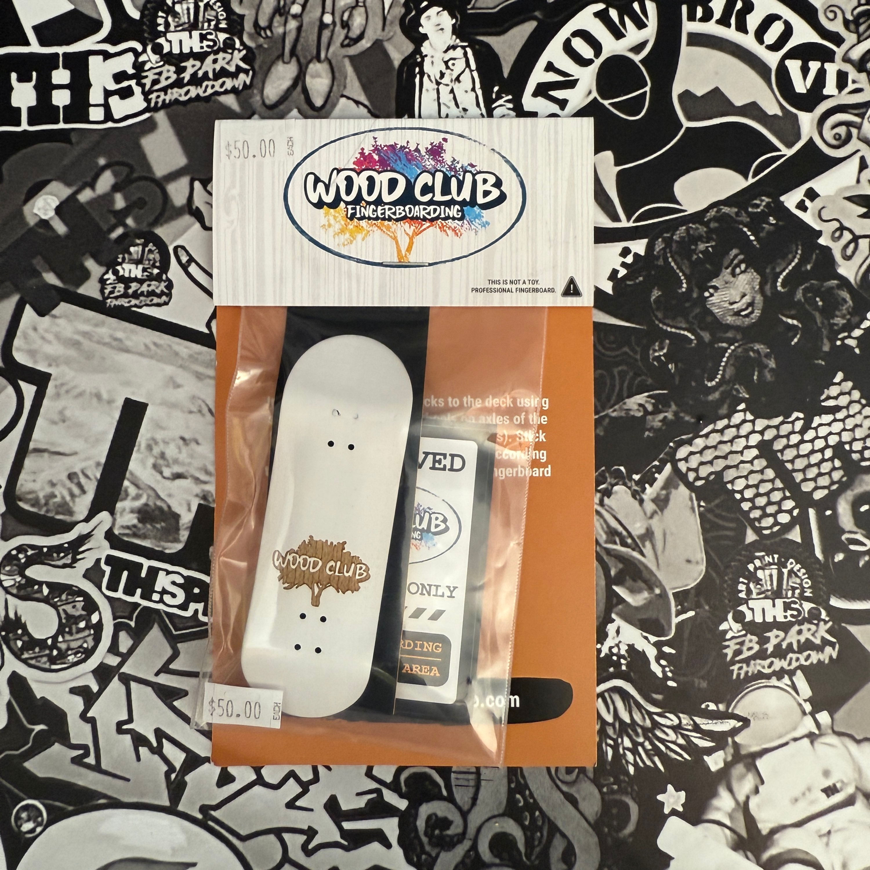 Wood Club Fingerboard Deck