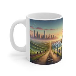 Father's Day Gift Mug - Transformation of Time