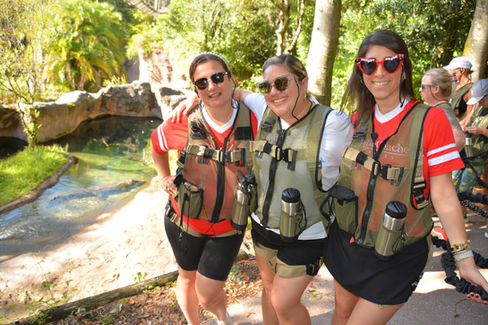 Castle Coaches Agents enjoying Wild Africa Trek Tour at Disney's Animal Kingdom