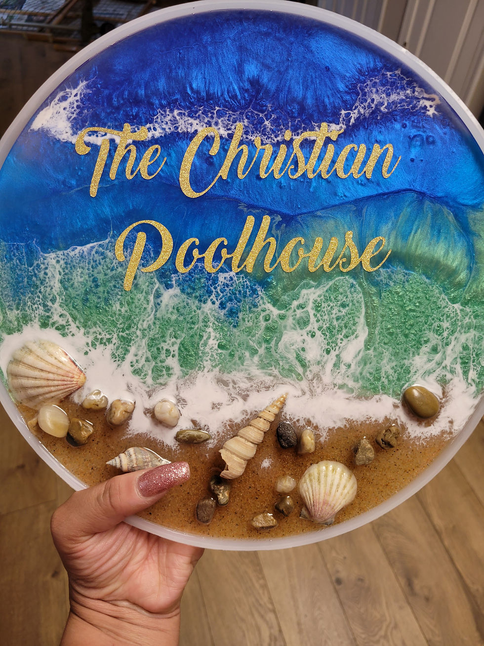 Large Round/Rect. Seascape Tray