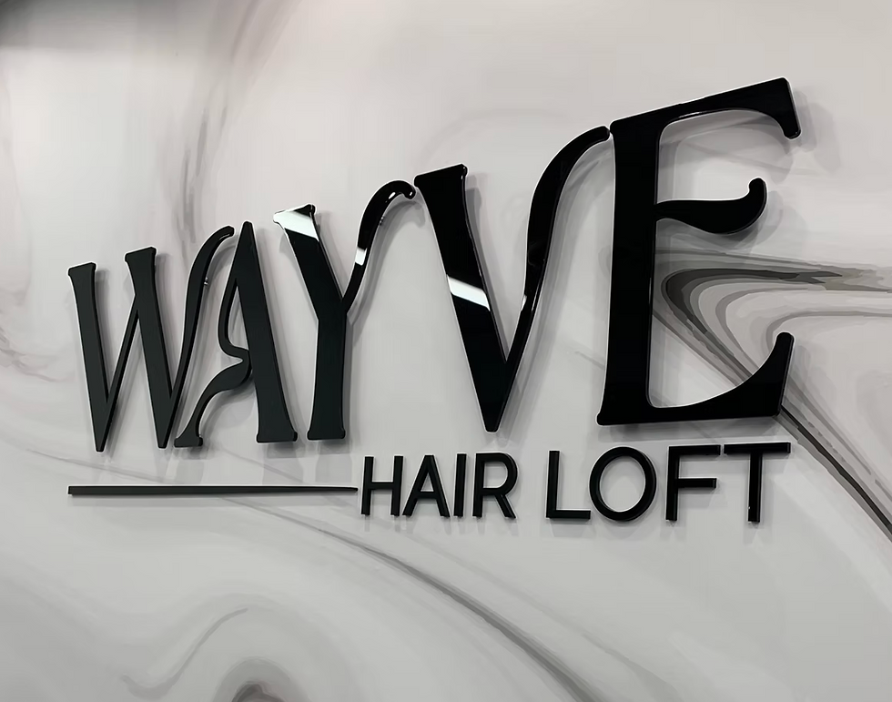 Acrylic Pin-mount Sign