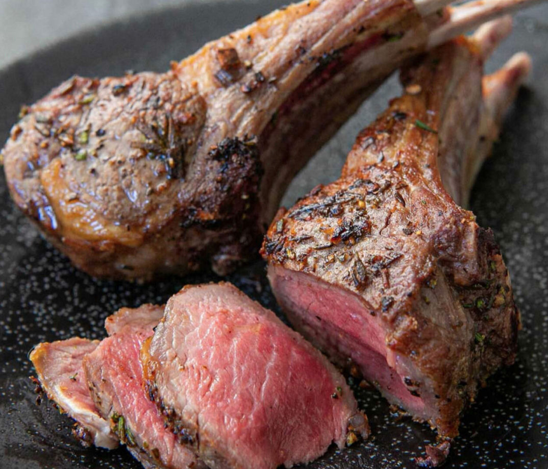 HERB INFUSED BABY LAMB CHOPS (6 double chops)