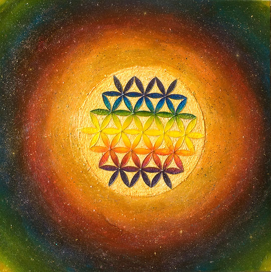 Artiste peintre en géométrie sacrée et Mandala. Dominique Pastor