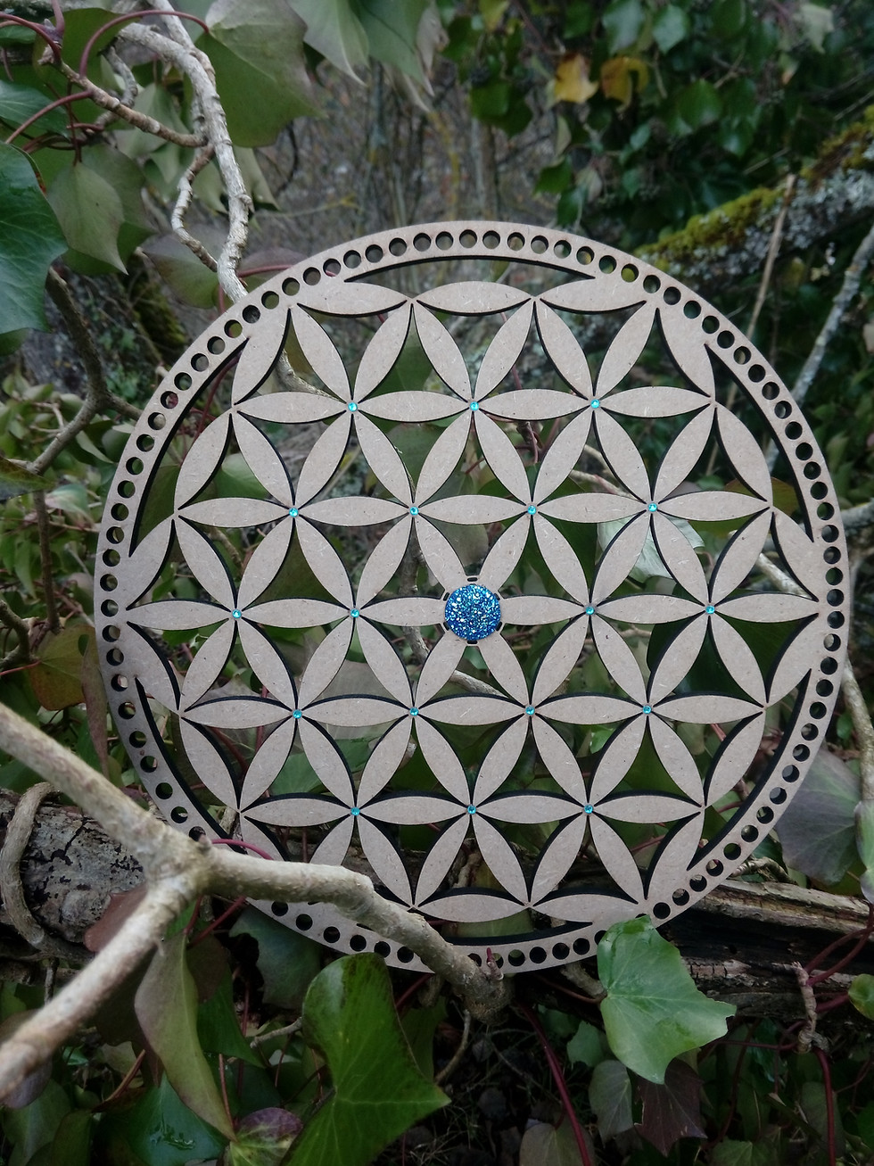 Miniature : Fleur de vie de 27 cm de diamètre