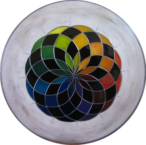 Artiste peintre en géométrie sacrée et Mandala. Dominique Pastor