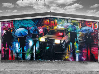 Mural 8 - 'Futuristic Tokyo'