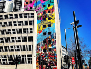 125ft mural - Tallest mural in London!