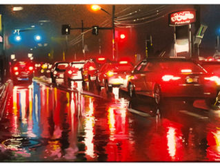 'Pittsburgh Nights' - Original painting