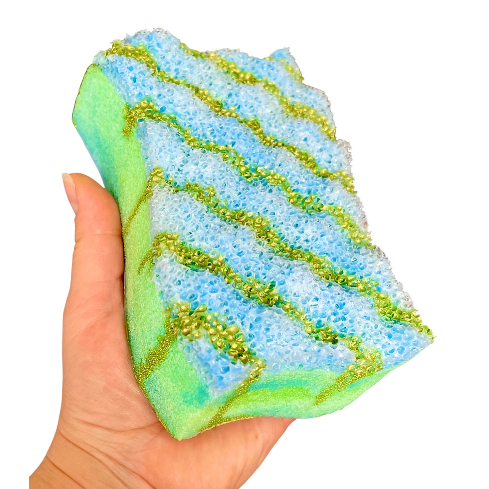 Thumbnail: Adventurous Men Bath Gift Set | Whipped Soap & Exfoliating Soap Filled Sponge