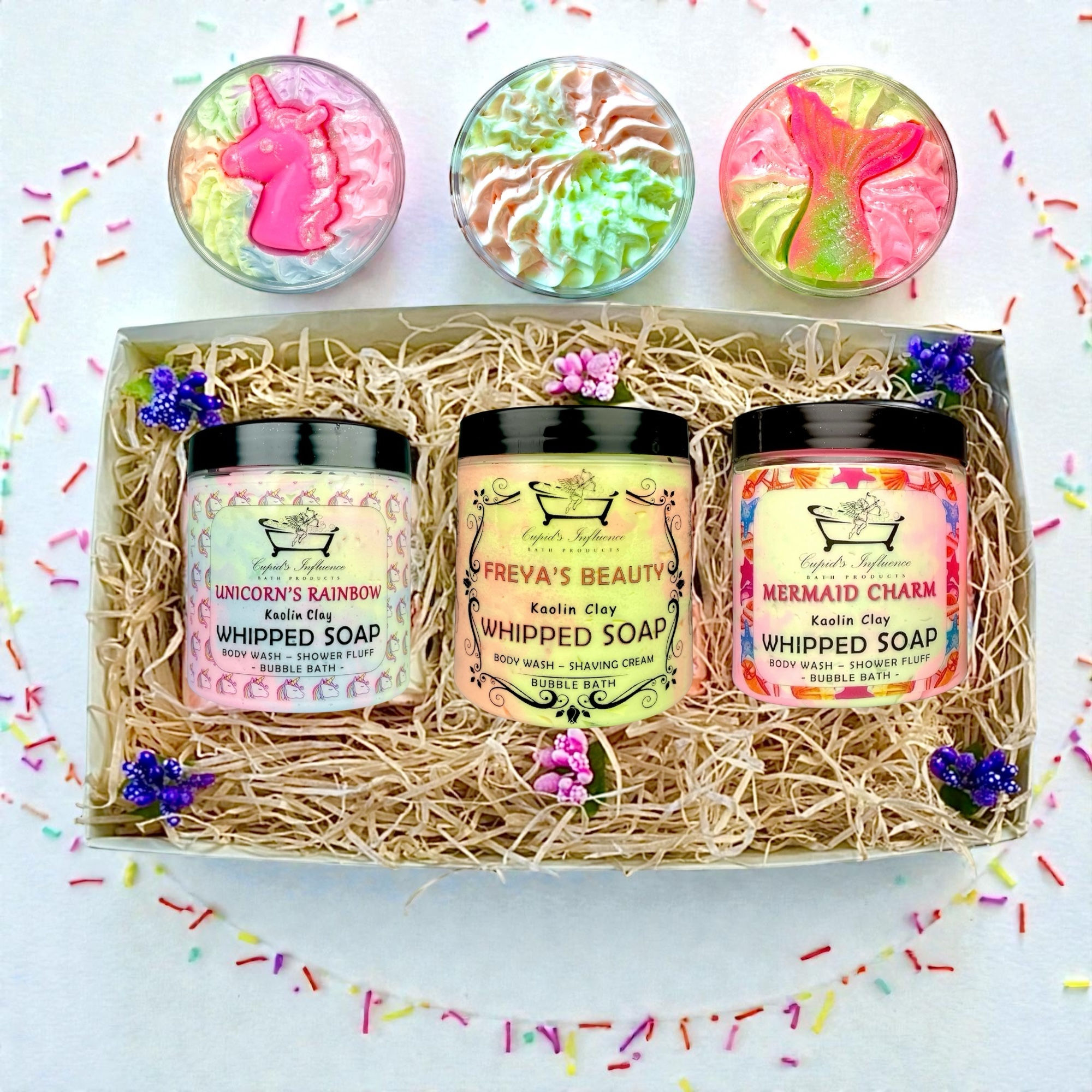 Mythical Whipped Soap Gift Set | Set of 3
